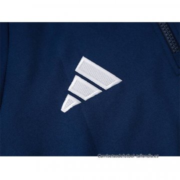 Chandal de Sudadera del Manchester United 2024-2025 Azul