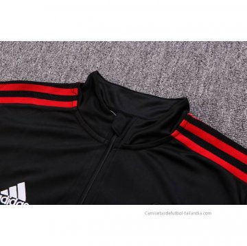 Chandal de Sudadera del Manchester United 2022-2023 Negro