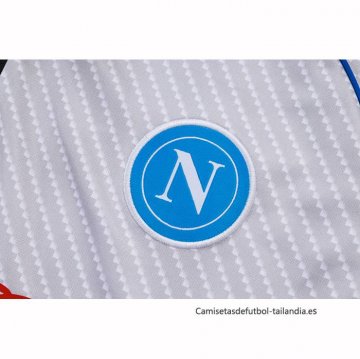 Chandal de Sudadera del Napoli 2025-2026 Blanco