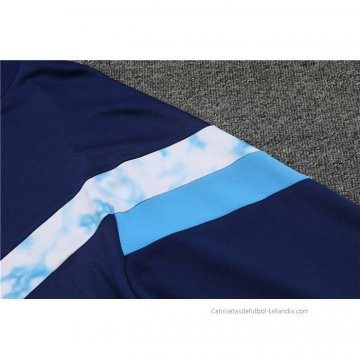 Chandal de Sudadera del Olympique Marsella 2022 Azul
