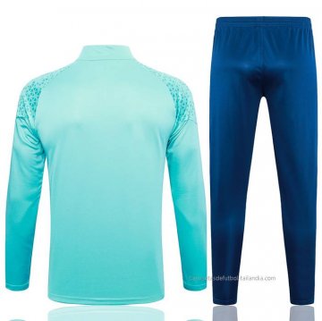 Chandal de Sudadera del Olympique Marsella Nino 2023-2024 Verde