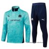 Chandal de Sudadera del Olympique Marsella Nino 2025-2026 Verde