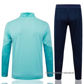 Chandal de Sudadera del Olympique Marsella Nino 2025-2026 Verde