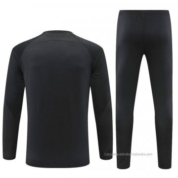 Chandal de Sudadera del Paris Saint-Germain 2022-2023 Negro