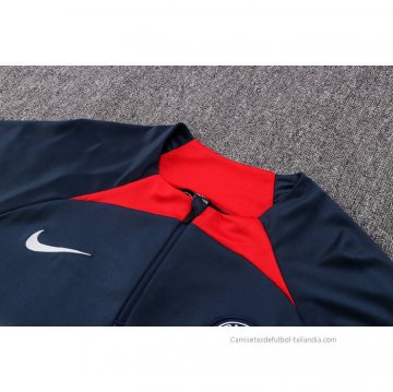 Chandal de Sudadera del Paris Saint-Germain 2022-2023 Azul Oscuro