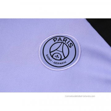 Chandal de Sudadera del Paris Saint-Germain 2023-2024 Violeta Claro