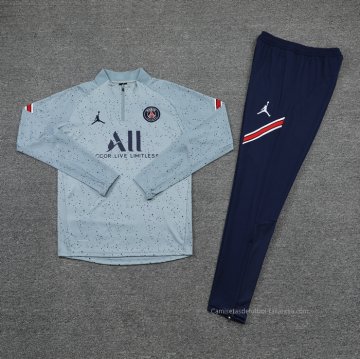 Chandal de Sudadera del Paris Saint-Germain Jordan 2021-2022 Gris