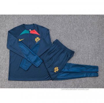 Chandal de Sudadera del Portugal 2023-2024 Azul