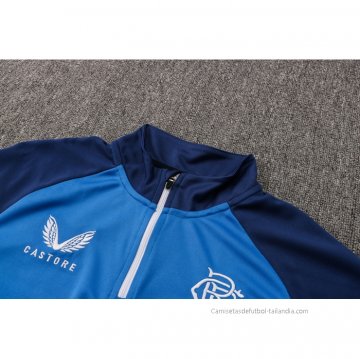 Chandal de Sudadera del Rangers 2021-2022 Azul