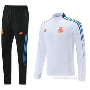 Chandal de Sudadera del Real Madrid 2021-2022 Blanco