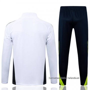 Chandal de Sudadera del Real Madrid 2025-2026 Blanco