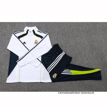 Chandal de Sudadera del Real Madrid Nino 2025-2026 Blanco