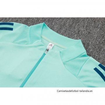 Chandal de Sudadera del Real Madrid Nino 2024-2025 Verde