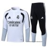 Chandal de Sudadera del Real Madrid Nino 2026-2027 Blanco
