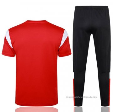 Chandal del AC Milan Manga Corta 2023-2024 Rojo