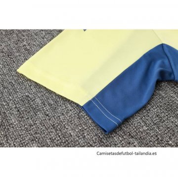 Chandal del Ajax Manga Corta 2024-2025 Amarillo - Pantalon Corto