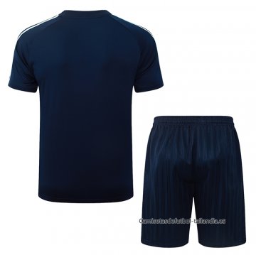 Chandal del Alemania Manga Corta 2026-2027 Azul - Pantalon Corto