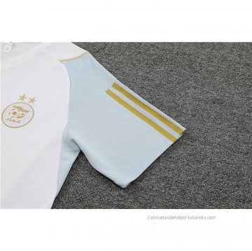 Chandal del Argelia Manga Corta 2023-2024 Blanco - Pantalon Corto