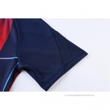 Chandal del Barcelona Manga Corta 2021-2022 Azul