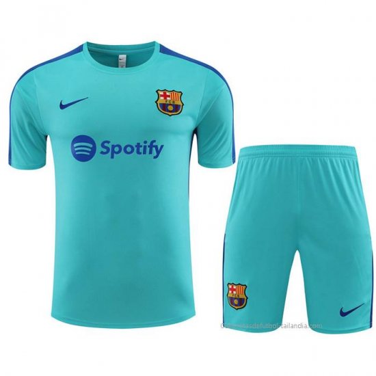 Chandal del Barcelona Manga Corta 2023-2024 Verde - Pantalon Corto - Haga un click en la imagen para cerrar
