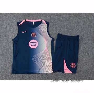Chandal del Barcelona Sin Mangas 2025-2026 Negro Rosa