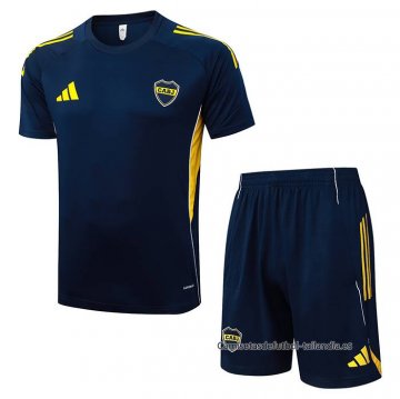 Chandal del Boca Juniors Manga Corta 2025-2026 Azul - Pantalon Corto Chandal del Boca Juniors Manga Corta 2025-2026 Azul - Pantalon Corto