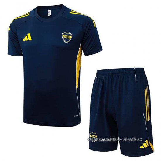 Chandal del Boca Juniors Manga Corta 2025-2026 Azul - Pantalon Corto - Haga un click en la imagen para cerrar