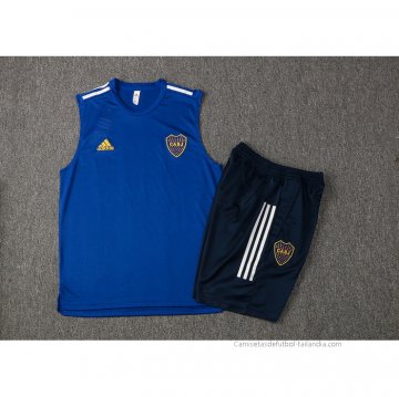 Chandal del Boca Juniors Sin Mangas 2021-2022 Azul