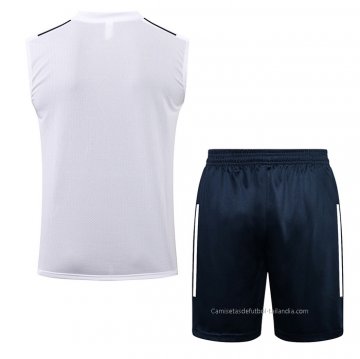 Chandal del Boca Juniors Sin Mangas 2021-2022 Blanco