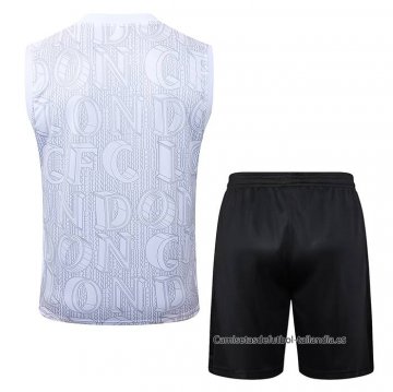 Chandal del Chelsea Sin Mangas 2025-2026 Blanco Gris