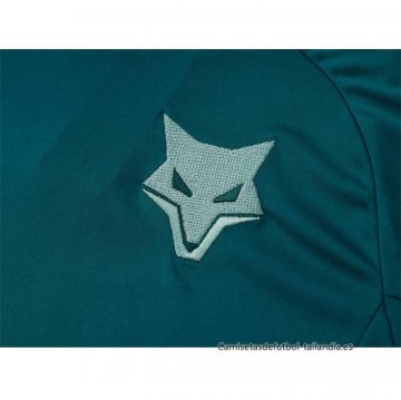 Chandal del Cruzeiro Manga Corta 2024-2025 Verde Pantalon Corto