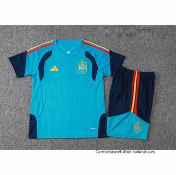 Chandal del Espana Manga Corta 2026-2027 Azul - Pantalon Corto