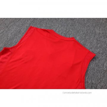 Chandal del Flamengo Sin Mangas 2023-2024 Rojo