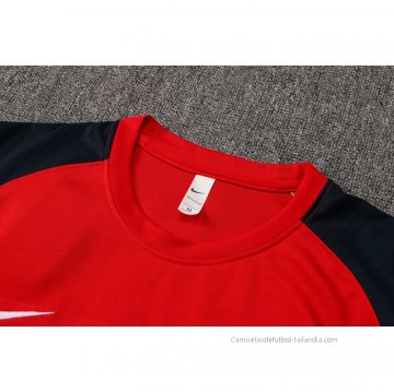 Chandal del Francia Manga Corta 2021-2022 Rojo