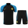 Chandal del Inter Milan Manga Corta 2022-2023 Negro - Pantalon Corto Chandal del Inter Milan Manga Corta 2022-2023 Negro - Pantalon Corto