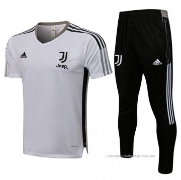 Chandal del Juventus Manga Corta 2021-2022 Blanco Chandal del Juventus Manga Corta 2021-2022 Blanco