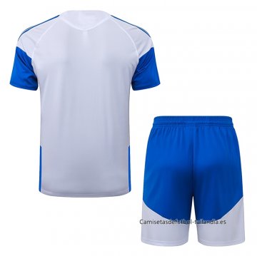 Chandal del Juventus Manga Corta 2026-2027 Blanco - Pantalon Corto