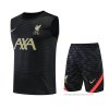 Chandal del Liverpool Sin Mangas 2022-2023 Negro Chandal del Liverpool Sin Mangas 2022-2023 Negro