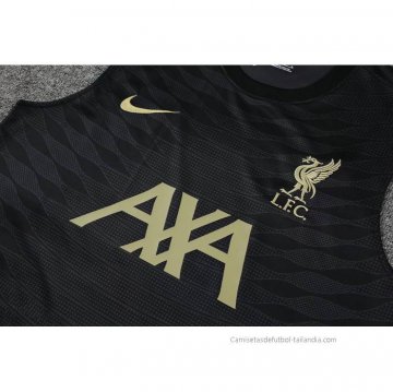 Chandal del Liverpool Sin Mangas 2022-2023 Negro