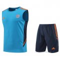 Chandal del Manchester United Sin Mangas 2022-2023 Azul
