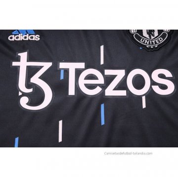 Chandal del Manchester United Sin Mangas 2023-2024 Negro