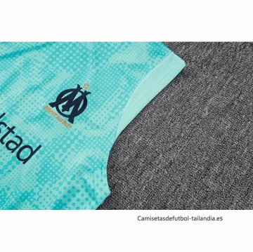 Chandal del Olympique Marsella Sin Mangas 2025-2026 Verde