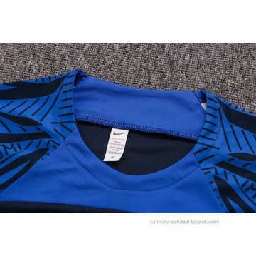 Chandal del Paises Bajos Manga Corta 2022-2023 Azul - Pantalon Corto