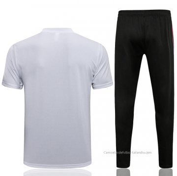 Chandal del Paris Saint-Germain Jordan Manga Corta 2021-2022 Blanco