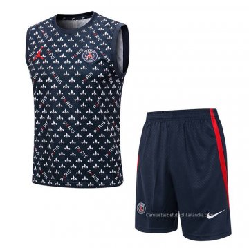 Chandal del Paris Saint-Germain Jordan Sin Mangas 2022-2023 Azul Chandal del Paris Saint-Germain Jordan Sin Mangas 2022-2023 Azul