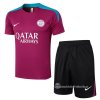 Chandal del Paris Saint-Germain Manga Corta 2024-2025 Purpura - Pantalon Corto Chandal del Paris Saint-Germain Manga Corta 2024-2025 Purpura - Pantalon Corto