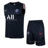 Chandal del Paris Saint-Germain Sin Mangas 2021-2022 Azul Chandal del Paris Saint-Germain Sin Mangas 2021-2022 Azul