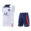 Chandal del Paris Saint-Germain Sin Mangas 2022-2023 Blanco Chandal del Paris Saint-Germain Sin Mangas 2022-2023 Blanco