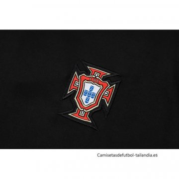 Chandal del Portugal Manga Corta 2024-2025 Negro - Pantalon Corto