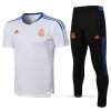 Chandal del Real Madrid Manga Corta 2021-2022 Blanco Chandal del Real Madrid Manga Corta 2021-2022 Blanco
